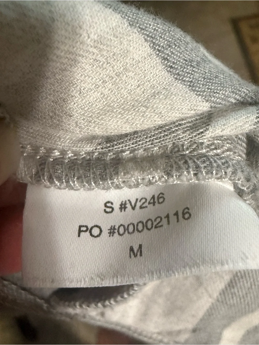 Vuori Gray and White Plaid Shirt Jacket-M